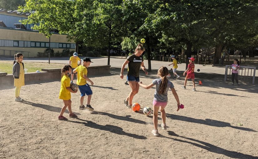 Ausschreibung für ein Sport-Event für die Schülerinnen und Schüler der Weidenhof-Grundschule Potsdam